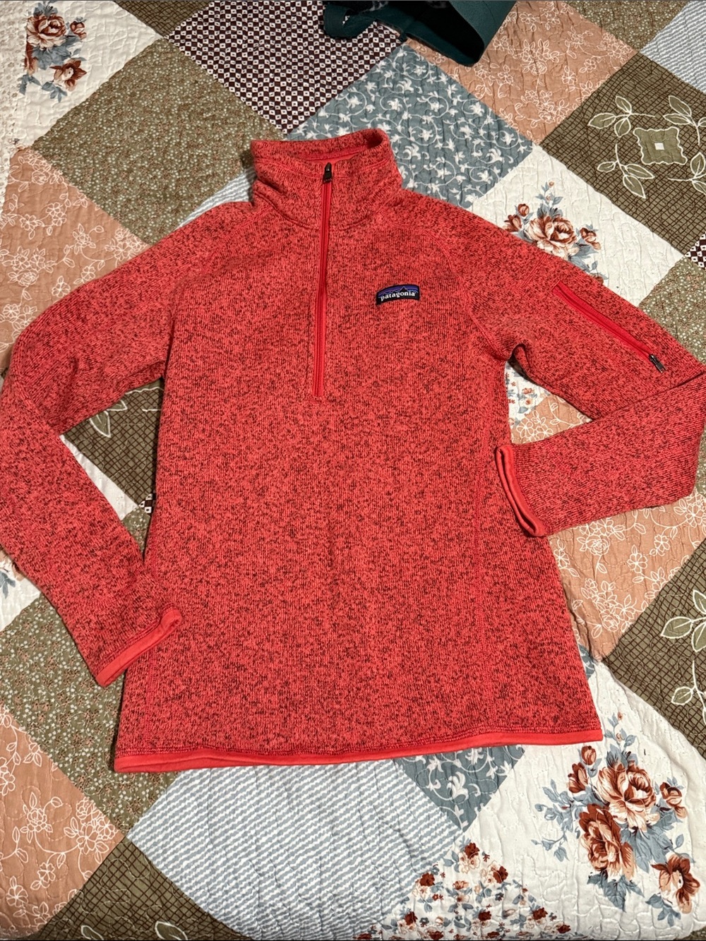 Patagonia Women's Better Sweater 1/4 Zip Fleece Pullover Size XS